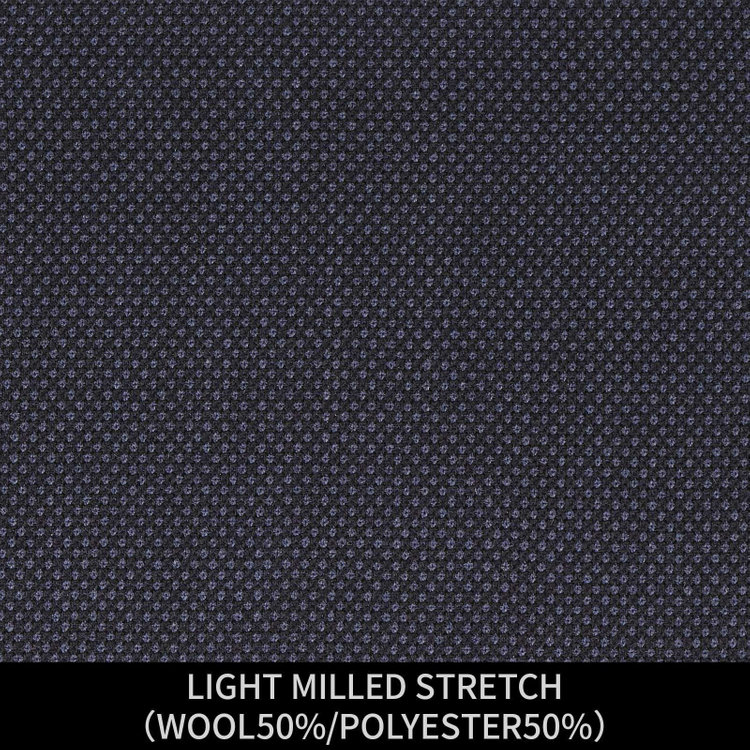 ジョンピアース 【パターンオーダー】【JOHN PEARSE SELECTLINE 2釦】【秋冬】スーツ/LIGHT MILLED STRETCH/ネイビー(WOOL50%/POLYESTER50%) ネイビー系(紺)