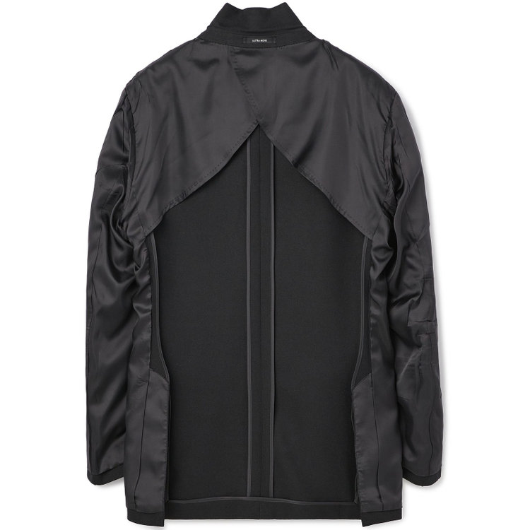ＪＰコンフォート ネイビー 【JOHN PEARSE comfort navy】【秋冬】TUMUGITO 2釦シングルジャケット セットアップ対応/ ブラック/ ULTRA MOVE/ウォッシャブル 黒
