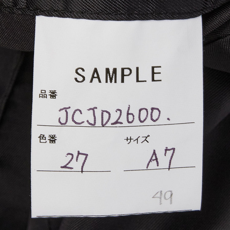 ＪＰコンフォート ネイビー 【JOHN PEARSE comfort navy】【秋冬】TUMUGITO 2釦シングルジャケット セットアップ対応/ ブラック/ ULTRA MOVE/ウォッシャブル 黒