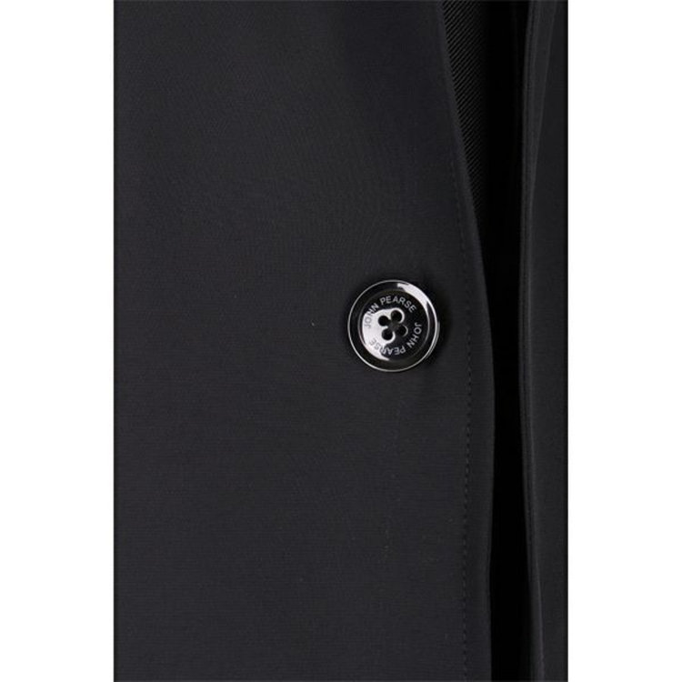 ＪＰ コンフォート 【JOHN PEARSE comfort】スタンドカラーコート/ブラック×ソリッド/ULTRA MOVE/NANO-HEAT YOKOHAMA ブラック系(黒)