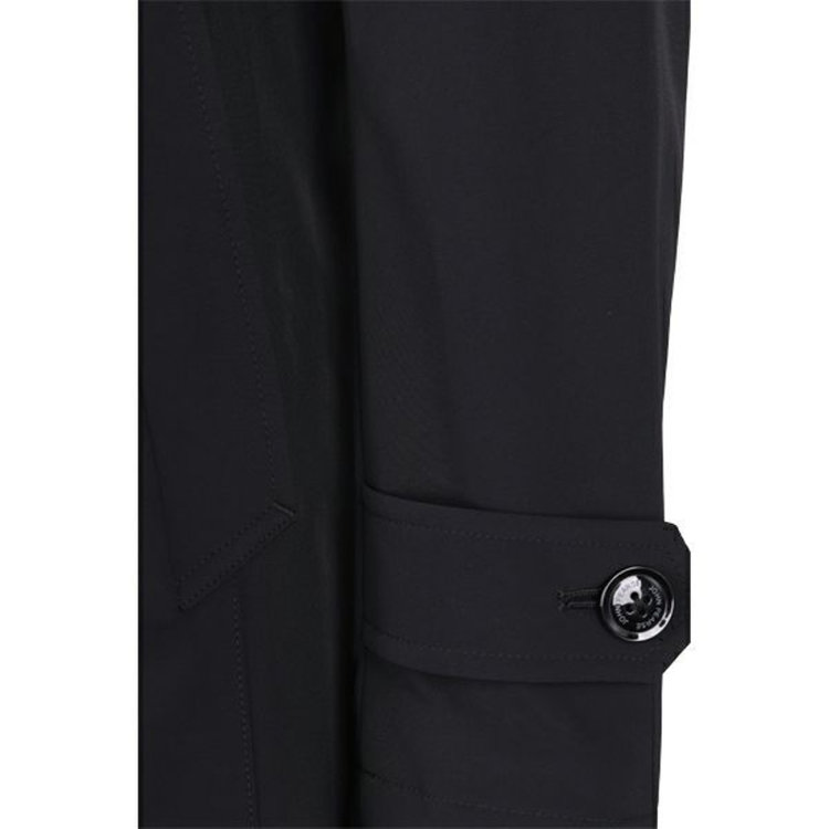 ＪＰ コンフォート 【JOHN PEARSE comfort】スタンドカラーコート/ブラック×ソリッド/ULTRA MOVE/NANO-HEAT YOKOHAMA ブラック系(黒)