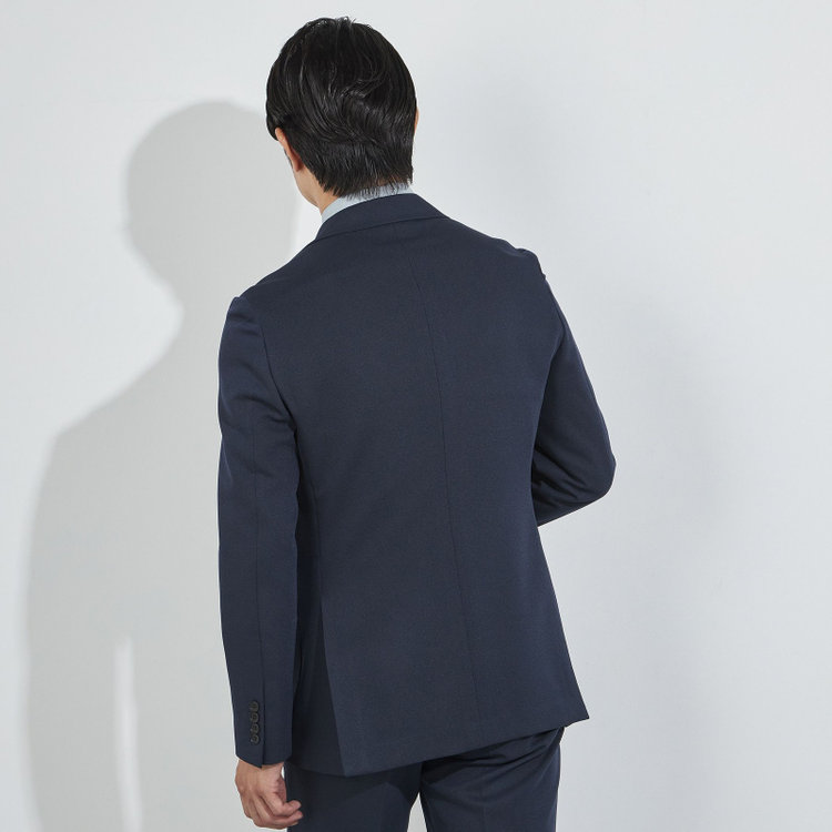 ハイスペックモーション 【HIGH SPEC MOTION】【秋冬】2釦シングルジャケット/ネイビー/パッチポケット 紺濃色