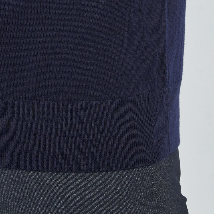 ＪＰコンフォート ネイビー 【JOHN PEARSE comfort navy】【秋冬】Vネックセーター/ネイビー 紺中間