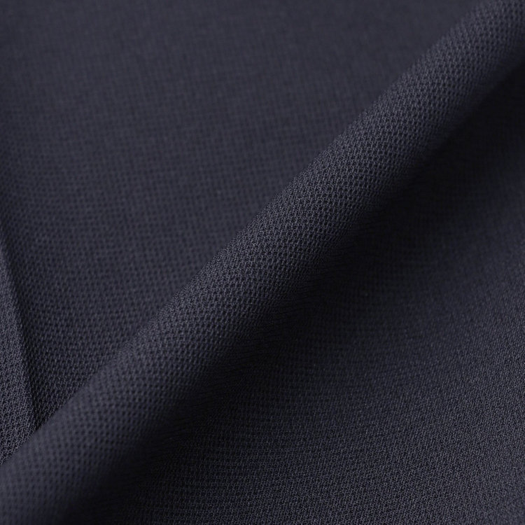 ジョンピアースブラック 【JOHN PEARSE Black SELECT LINE】【春夏】機能性ポリエステル 0タックパンツ/ネイビー/ウエストムーブ仕様/ULTRA MOVE/※裾上げ必要 紺濃色