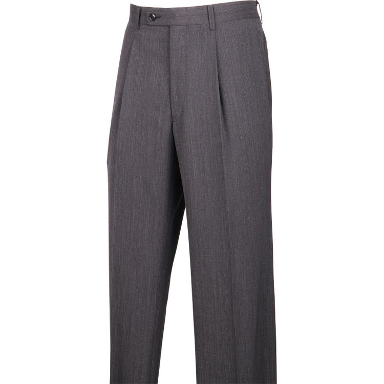 トゥルートップ 【TRUE TOP】【春夏】スペアパンツ付き/2釦シングルスーツ 1タック/グレー グレー系(灰)