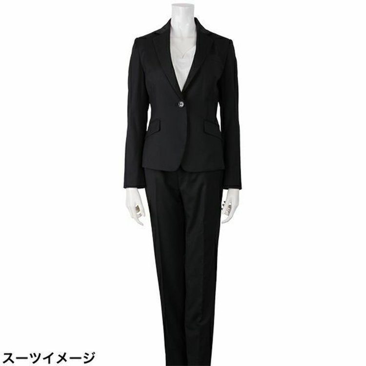 ソノタ（KONAKA用） 【Ultima nero G-Style】【年間】【ウォッシャブル】パンツ/ブラック×ストライプ/※裾直し必要 黒