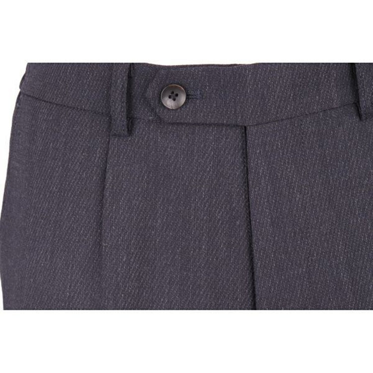 ＪＰコンフォート ネイビー 【JOHN PEARSE comfort navy】【春夏】ウール 1タックパンツ/ネイビー/シャワークリーン/ウエストストレッチ ネイビー系(紺)