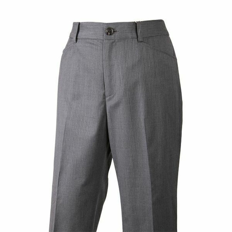 ソノタ（KONAKA用） 【Ultima nero G-Style】【年間】【ウォッシャブル】パンツ/グレー×ストライプ/※裾直し必要 グレー中間