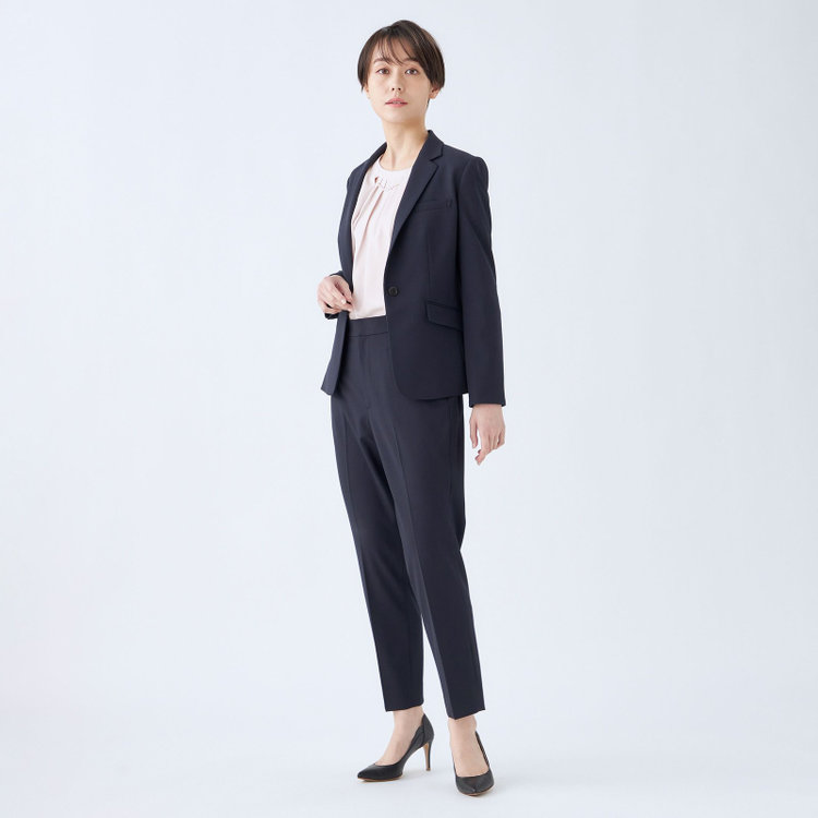 ナチュラル　ビューティー 【NATURAL BEAUTY】【年間】1釦ジャケット/ネイビー 紺中間