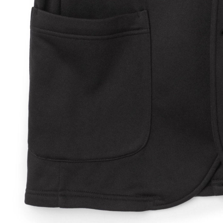ＵＷＳ ＨＯＭＥ 【ULTRA WORK SUIT/HOME LINE】【秋冬】セットアップ バックフリースジャケット/ブラック ブラック系(黒)