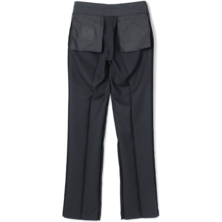 ＵＮＰＲＥＳＳＵＲＥ 【Unpressure】【年間】スリーピース2釦シングルスーツ 0タック/ブラック×シャドーツイル/ウォッシャブルパンツ 黒