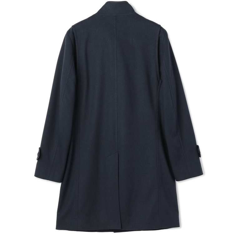 ソノタ（KONAKA用） 【レギュラーフィット】【秋冬】ショートスタンドカラーコート/ネイビー 紺中間