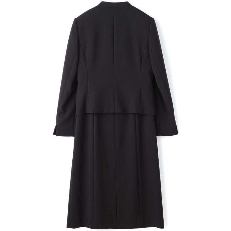 カンサイファム 【KANSAI YAMAMOTO FEMME】【年間】ノーカラー＋ワンピーススカートレディースフォーマル 黒