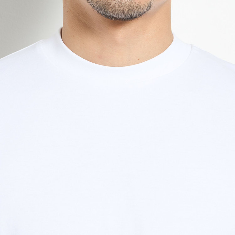 ＪＰ コンフォート 【JOHN PEARSE comfort navy】【半袖】ビズTシャツ/ホワイト 白