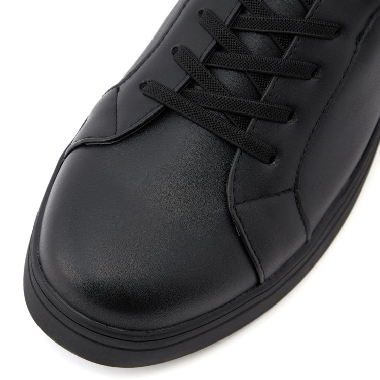 ＵＷＳ ＷＯＲＫ 【ULTRA WORK SHOES】Bizスニーカー ノーハンズ仕様 / ブラック/ ビジカジ・インターン対応 黒