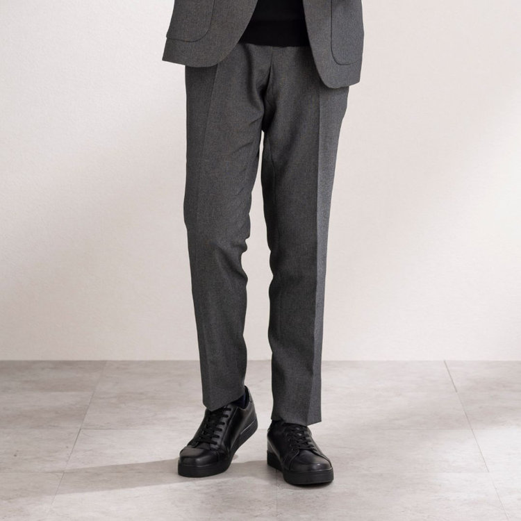 ＵＷＳ ＷＯＲＫ 【ULTRA WORK SHOES】Bizスニーカー ノーハンズ仕様 / ブラック/ ビジカジ・インターン対応 黒
