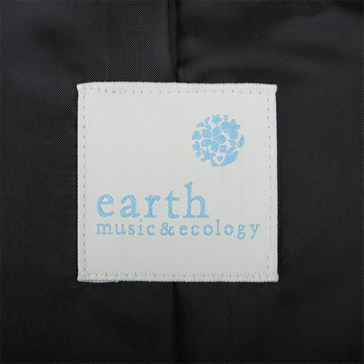ｱｰｽﾐｭｰｼﾞｯｸ&ｴｺﾛｼﾞｰ 【earth music&ecology】【年間】【ウォッシャブル】パンツ/ブラック×ソリッド ブラック系(黒)