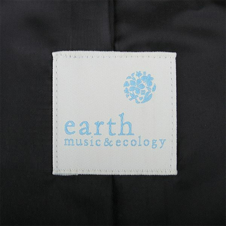 ｱｰｽﾐｭｰｼﾞｯｸ&ｴｺﾛｼﾞｰ 【earth music&ecology】【年間】【ウォッシャブル】スカート/ブラック×ソリッド ブラック系(黒)