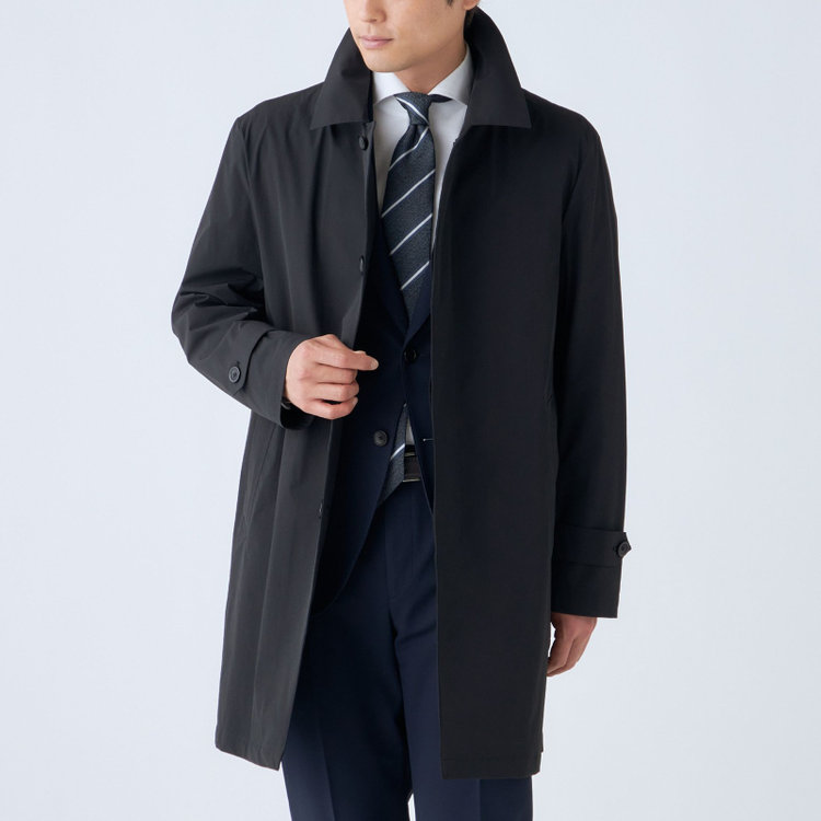 ソノタ（KONAKA用） 【春】【DEZERT】スプリングコート/ブラック/ストレッチ/テフロン/ポケッタブル仕様 黒