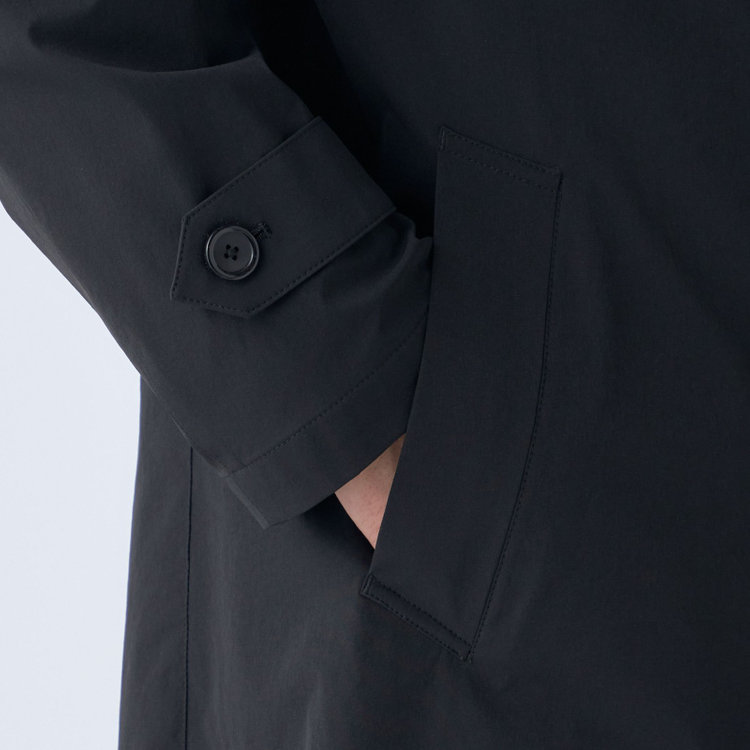 ソノタ（KONAKA用） 【春】【DEZERT】スプリングコート/ブラック/ストレッチ/テフロン/ポケッタブル仕様 黒