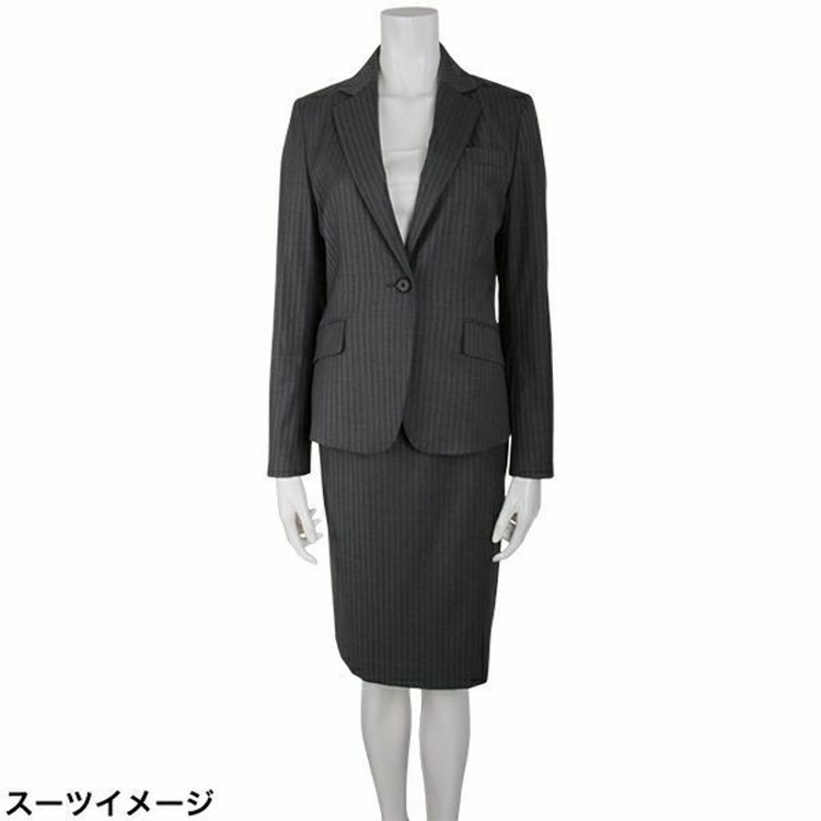 ソノタ（KONAKA用） 【Ultima nero G-Style】【年間】【ストレッチ】スカート/グレー×ストライプ グレー系(灰)