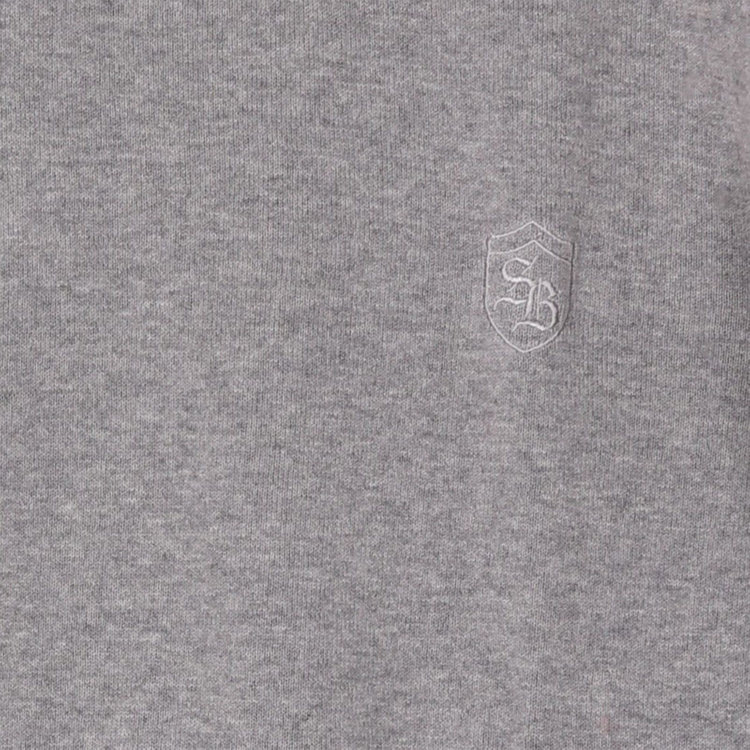スタンリーブラッカ 【stanley blacker new york】リラックススタイルクルーネックニットT/グレー グレー系(灰)