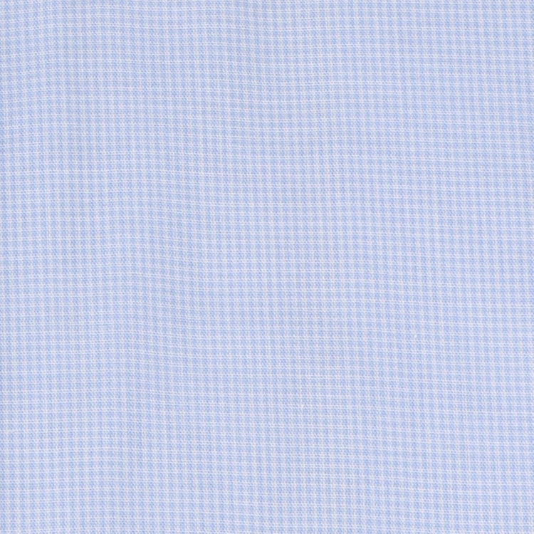 ＤＵＫＥ ＭＯＲＧＡ 【DUKEMORGAN】【形態安定】ボタンダウンワイシャツ/ブルー＆ホワイト×チェック 青濃色