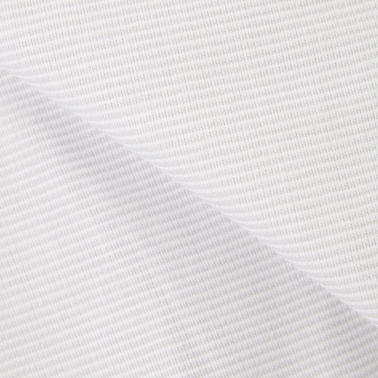 ジョンピアース 【JOHN PEARSE White】【形態安定】ボタンダウンドレスシャツ/グレー×ドビー/グレー釦/ULTRA BREATH COOL グレー淡色