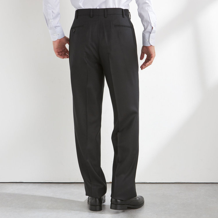 ドナートヴィンチ 【Donato Vinci Italy】【秋冬】2釦シングルスーツ 1タック/ブラック/REAL BLACK COLLECTION/NEW ZEALAND LIMITED WOOL/※裾上げ必要 黒