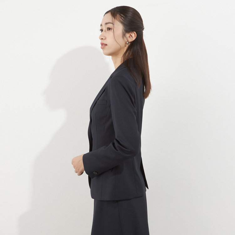 ソノタ（KONAKA用） 【Diana】【秋冬】ジャケット/ネイビー/ウォッシャブル＆ストレッチ 紺中間