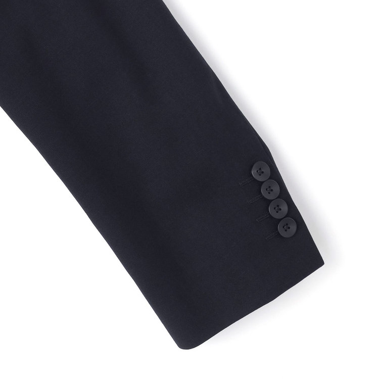 ドナートヴィンチウォモ 【THE 神 SUIT】【Donato Vinci Italy UOMO】【秋冬】2釦シングルスーツ 0タック/ネイビー×ソリッド/NEW ZEALAND WOOL SUPER170'S/SustainaBee Wool/※裾上げ必要 紺中間