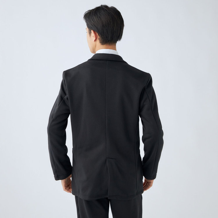 ＵＷＳ ＨＯＭＥ 【ULTRA WORK SUIT/HOME LINE】【秋冬】セットアップ バックフリースジャケット/ブラック ブラック系(黒)