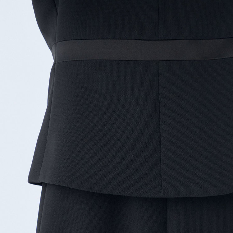 ソノタ（KONAKA用） 【RADVAN】【年間】スタンドタック襟アンサンブルレディースフォーマル 黒