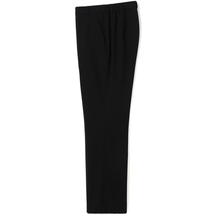 ソノタ（KONAKA用） 【年間】パンツスーツフォーマル/ノーカラーアンサンブル/ウォッシャブル/ストレッチ 黒