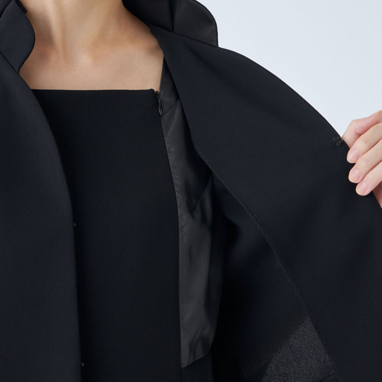 ソノタ（KONAKA用） 【RADVAN】【年間】スタンドタック襟アンサンブルレディースフォーマル 黒