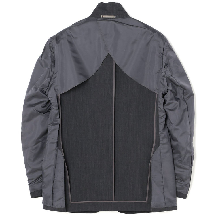 ＪＰ コンフォート 【JOHN PEARSE comfort】【春夏】2釦シングルスーツ ショートタック テーパードパンツ/ ダークグレー / SHOWER CLEAN ※裾直し必要 グレー濃色