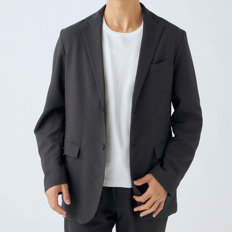 ＵＷＳ ＷＯＲＫ 【ULTRA WORK SUIT/WORK LINE】【年間】セットアップ2釦ジャケット/グレー グレー濃色