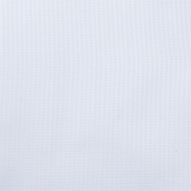 ジョンピアースブラック 【JOHN PEARSE Black】【SLIM】【形態安定】ワイドカラードレスワイシャツ/サックス×ドビーストライプ/襟袖裏別布 青淡色