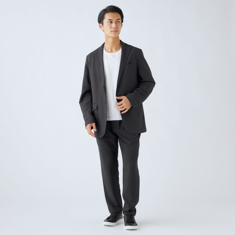 ＵＷＳ ＷＯＲＫ 【ULTRA WORK SUIT/WORK LINE】【年間】セットアップ2釦ジャケット/グレー グレー濃色