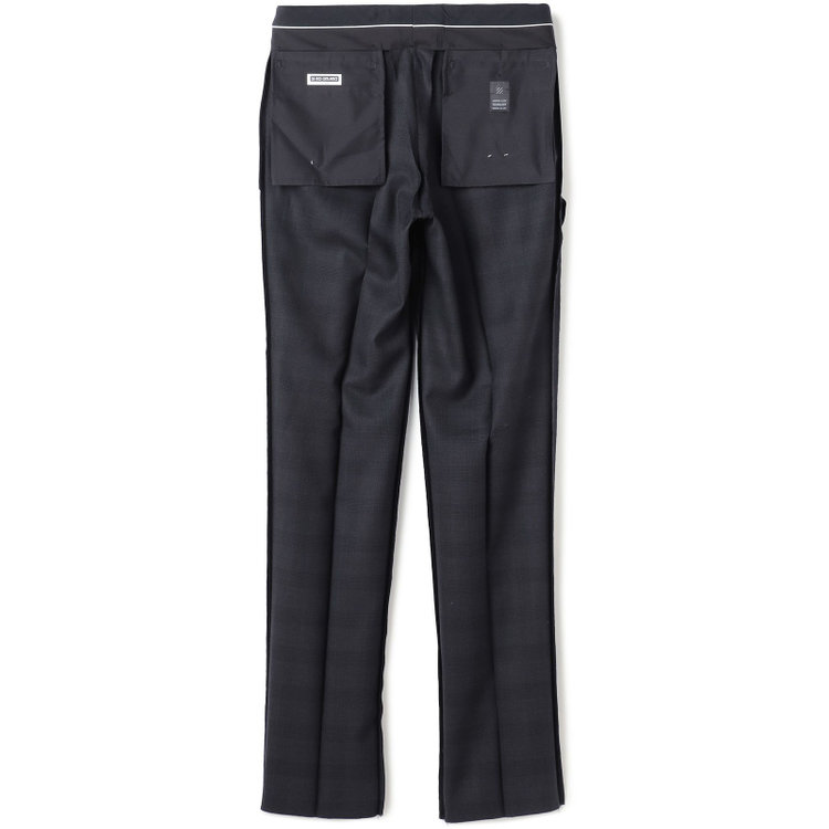 ＫＡＮＳＡＩＭＡＮ 【KANSAIMAN collection】【春夏】Real gray collection / グレー×チェック/ 2釦ワンタック/ シャワークリーン/ シロセット ※裾直し必要 グレー濃色