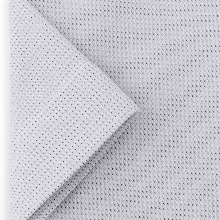 ジョンピアース 【半袖】【JOHN PEARSE White】【ノーアイロン】ボタンダウンドレスワイシャツ/グレー×ドビー/ULTRA MOVE/ニット素材 グレー中間