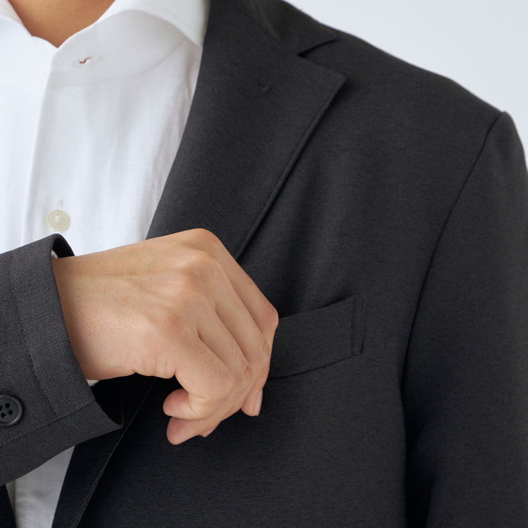 ＵＷＳ ＷＯＲＫ 【ULTRA WORK SUIT/WORK LINE】【年間】セットアップ2釦ジャケット/グレー グレー濃色