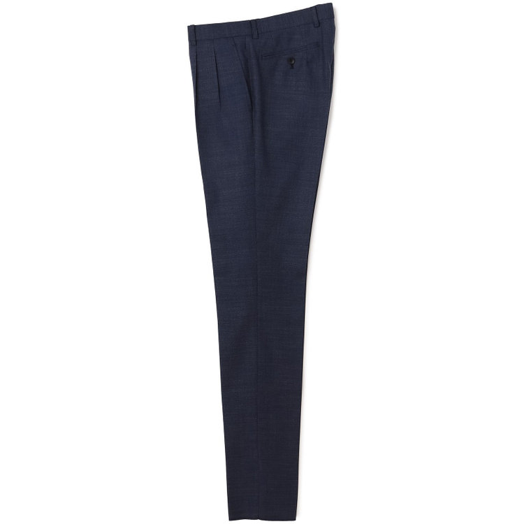 ドナートヴィンチ 【Donato Vinci Italy CLASSICO】【春夏】段返り3釦シングルスーツ 2タック/ネイビー/REAL NAVY COLLECTION/※裾上げ必要 青中間