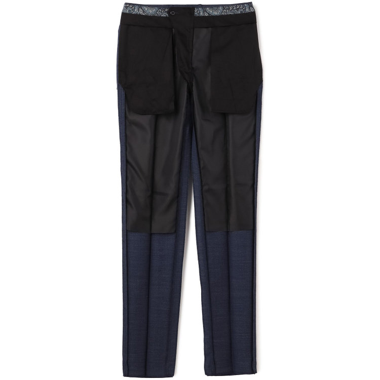 ドナートヴィンチ 【Donato Vinci Italy CLASSICO】【春夏】段返り3釦シングルスーツ 2タック/ネイビー/REAL NAVY COLLECTION/※裾上げ必要 青中間