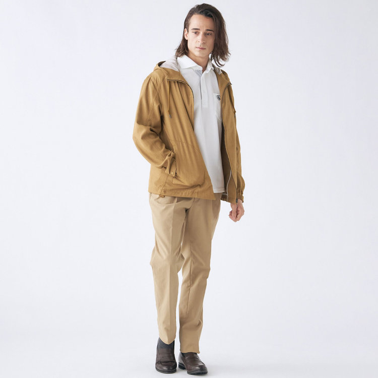 スタンリーブラッカ 【stanley blacker new york】マリンパーカー/ブラウン 茶淡色