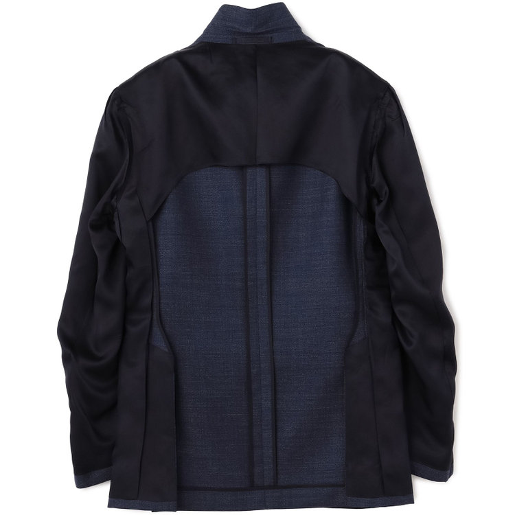 ドナートヴィンチ 【Donato Vinci Italy CLASSICO】【春夏】段返り3釦シングルスーツ 2タック/ネイビー/REAL NAVY COLLECTION/※裾上げ必要 青中間