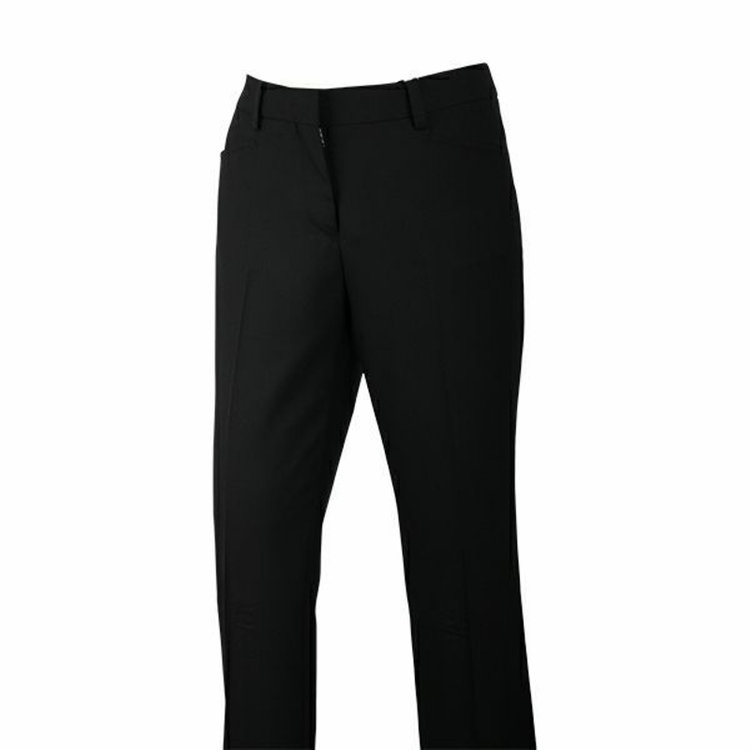 ＫＡＮＳＡＩＦＯＲＬ 【KANSAI FORL collection】【年間】【SHOWER CLEAN】パンツ/ブラック×ソリッド/※裾直し必要 黒