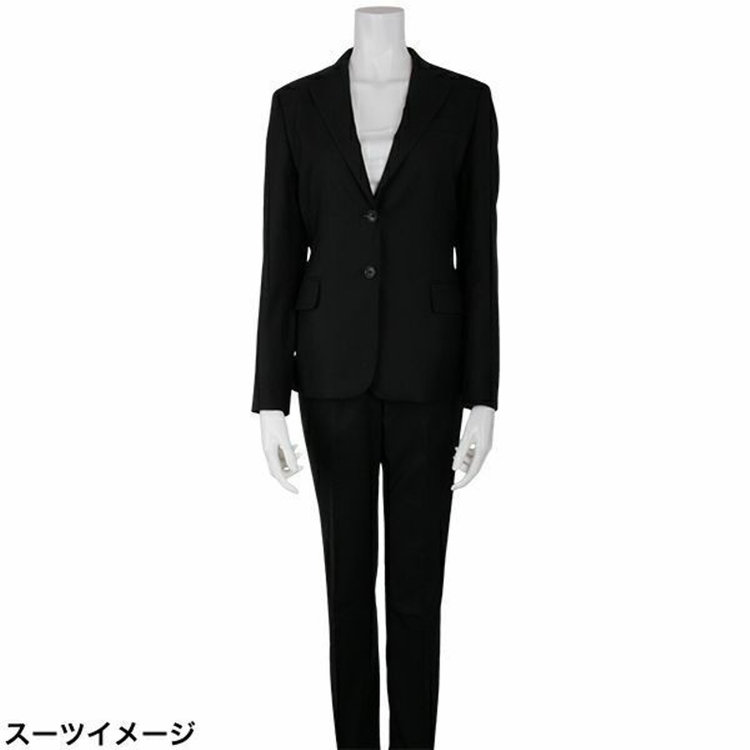 ＫＡＮＳＡＩＦＯＲＬ 【KANSAI FORL collection】【年間】【SHOWER CLEAN】パンツ/ブラック×ソリッド/※裾直し必要 黒