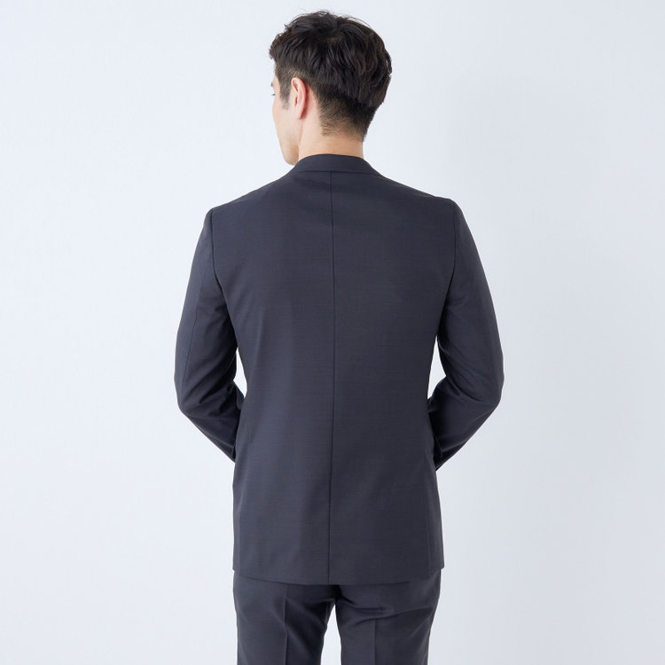 ＪＰ コンフォート 【JOHN PEARSE comfort】【春夏】2釦シングルスーツ ショートタック/ネイビー/REAL NAVY/NEW ZEALAND WOOLSHOWER CLEAN/SustainaBee Wool/※裾上げ必要 紺中間