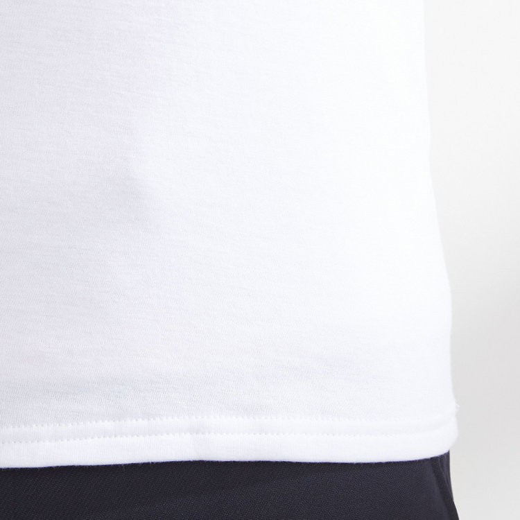 ソノタ（KONAKA用） 【HOTMOVE EX +2℃】Vネック長袖Tシャツ(ホワイト系・無地) 白